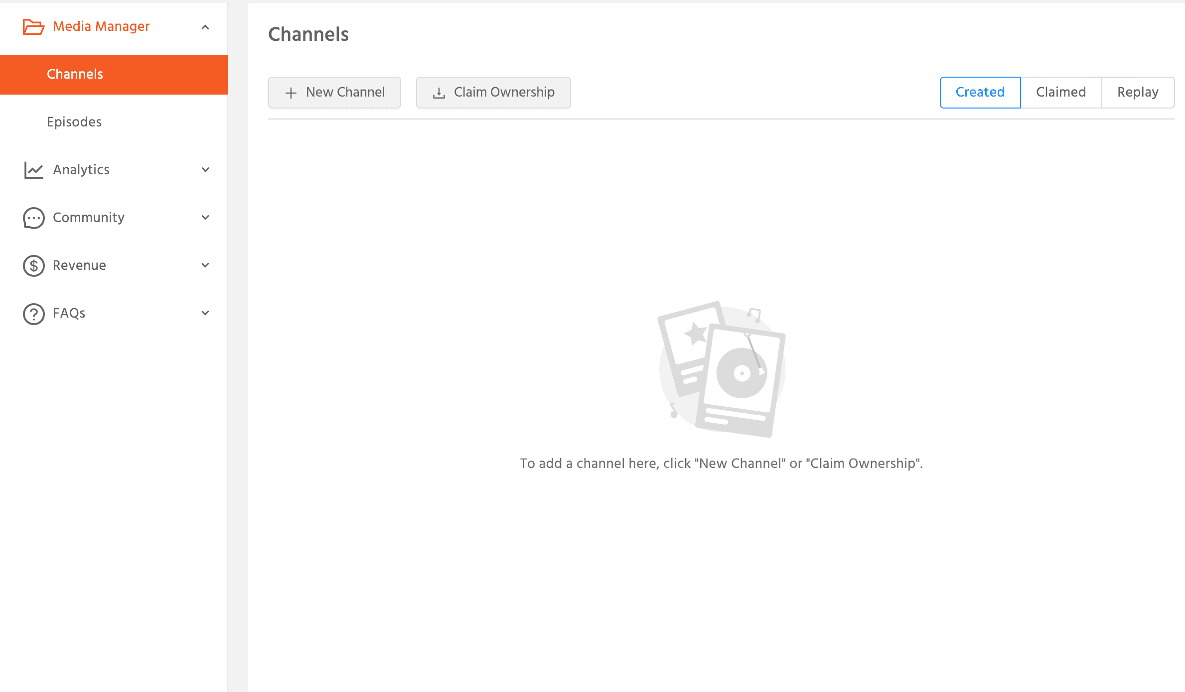 Castbox Creator Studio example
